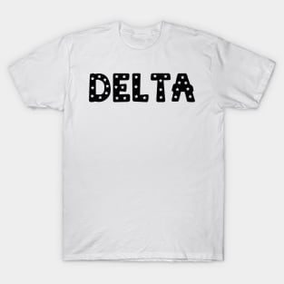 Delta Star Letters T-Shirt